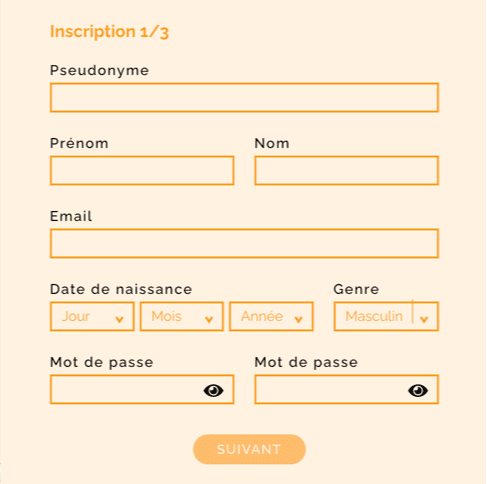 Registration at Arlequin casino